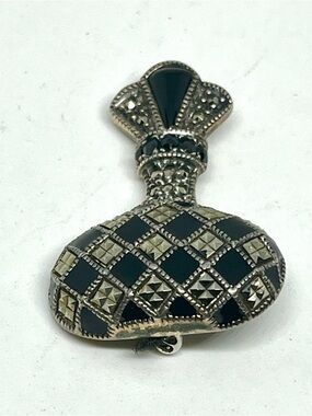 Vintage Judith Jack Marcasite Brooch